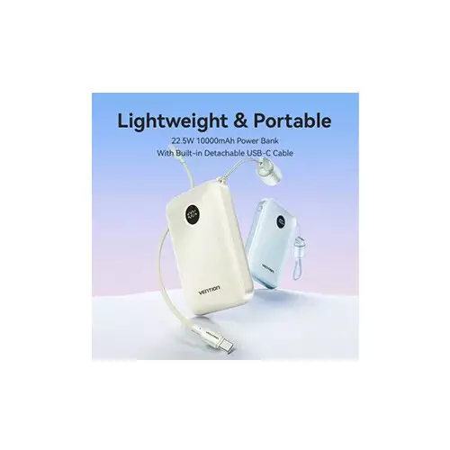 VENTION FKAN0-C 10000mAh LED Display Power Bank-gallery-1