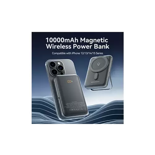 VENTION FHNB0 20W 10000mAh Magnetic Wireless Power Bank - Black-gallery-1
