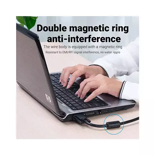 VENTION VAG-B04-B2500 25M VGA Cable with Ferrite Core-gallery-1