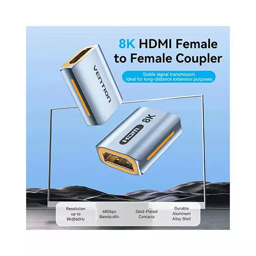 VENTION AIUH0 8K Female to Female HDMI Adapter - 1
