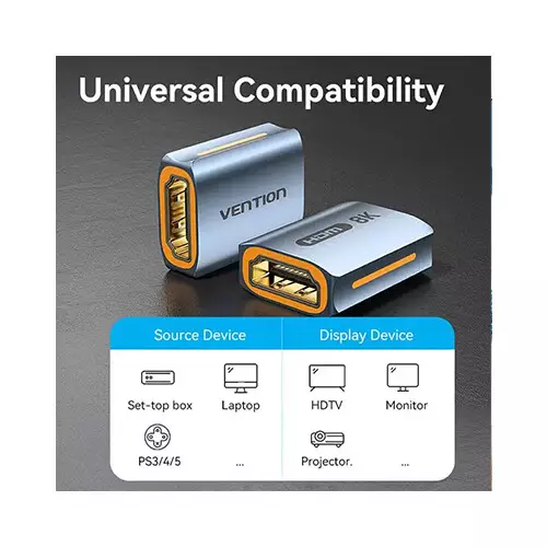 VENTION AIUH0 8K Female to Female HDMI Adapter - 3