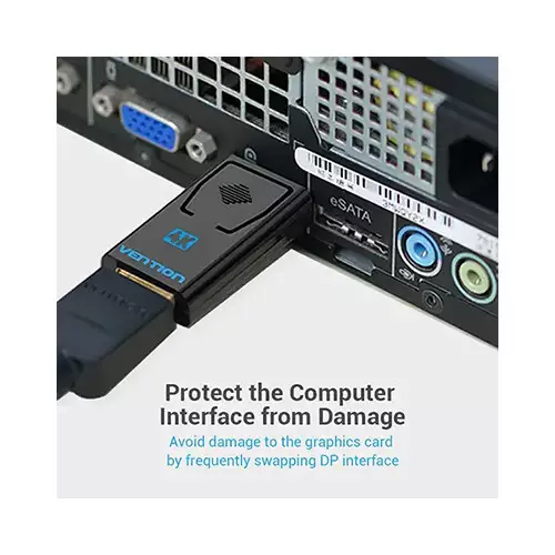 VENTION HBMB0 DisplayPort Male to HDMI Female Converter - 1