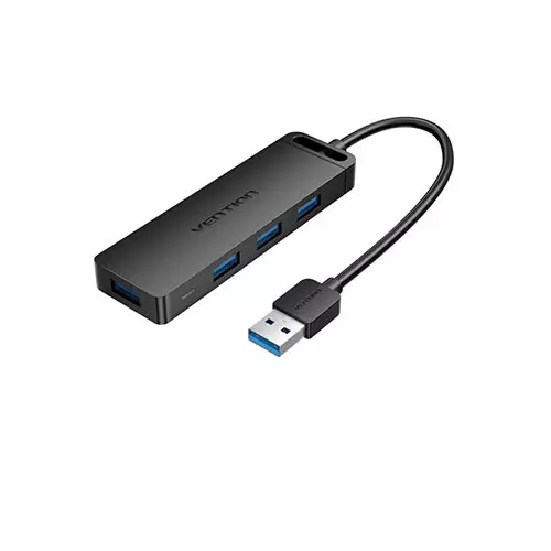 Vention CHLBB- SCB 4-Port USB 3.0 Hub With Power Supply