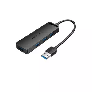 Vention CHLBB- SCB 4-Port USB 3.0 Hub With Power Supply