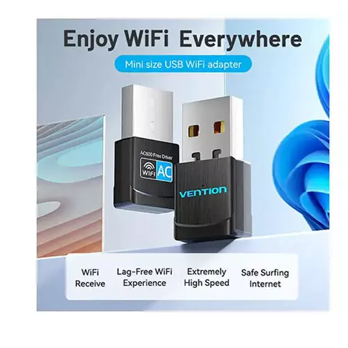 VENTION KDSB0 USB Dual Band Wi-Fi Adapter-gallery-1
