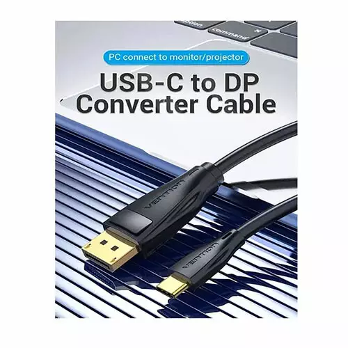 Vention CGYBG USB Type-C Male to DP Male 1.5 Meter Cable-gallery-1