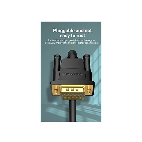Vention DAEBG VGA(3+6) Male to Male Cable - 1.5M - 3