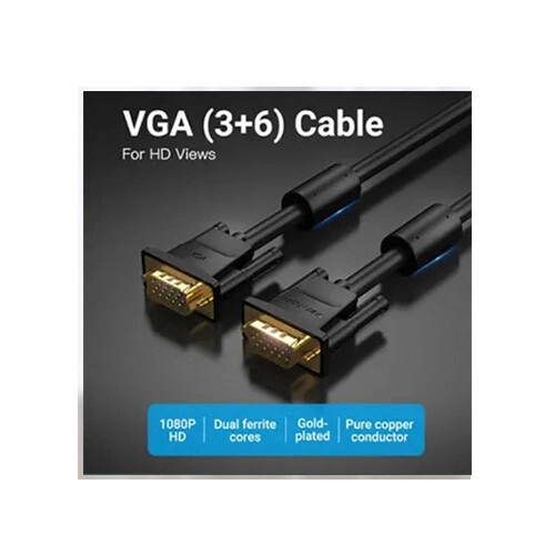 Vention DAEBI VGA(3+6) Male to Male Cable - 3M - 2