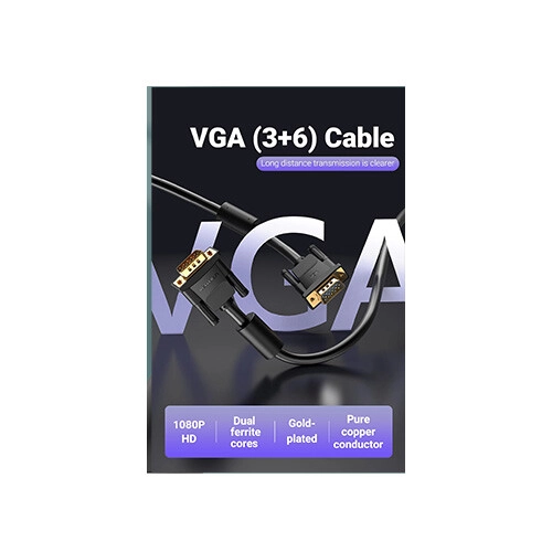 Vention DAEBL VGA Male to Male Cable - 10M - 1
