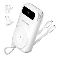 Vention FHXB0 10000mAh 22.5W White Power Bank