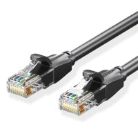 Vention IBEBG Cat.6 UTP 1m Black Patch Cable
