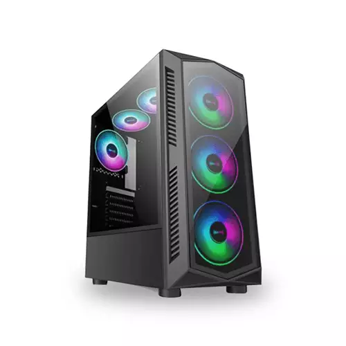 EVOLUR RO6 Glass Mid Tower RGB Gaming Case
