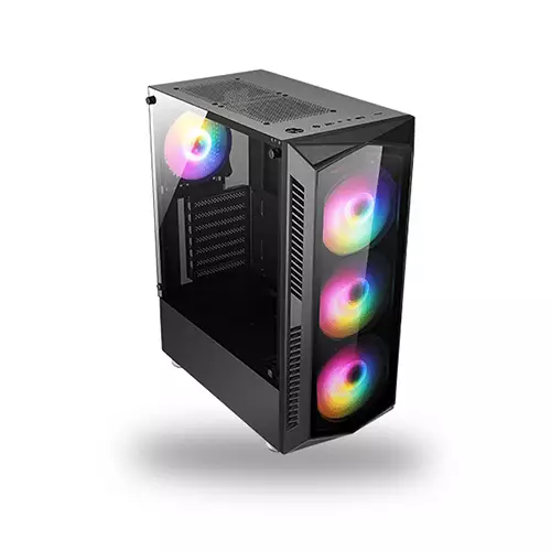 EVOLUR RO6 Glass Mid Tower RGB Gaming Case-gallery-2