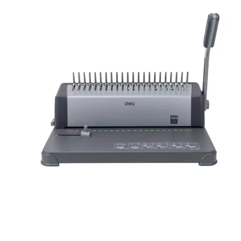 Deli E3872 Steel Spiral Binding Machine