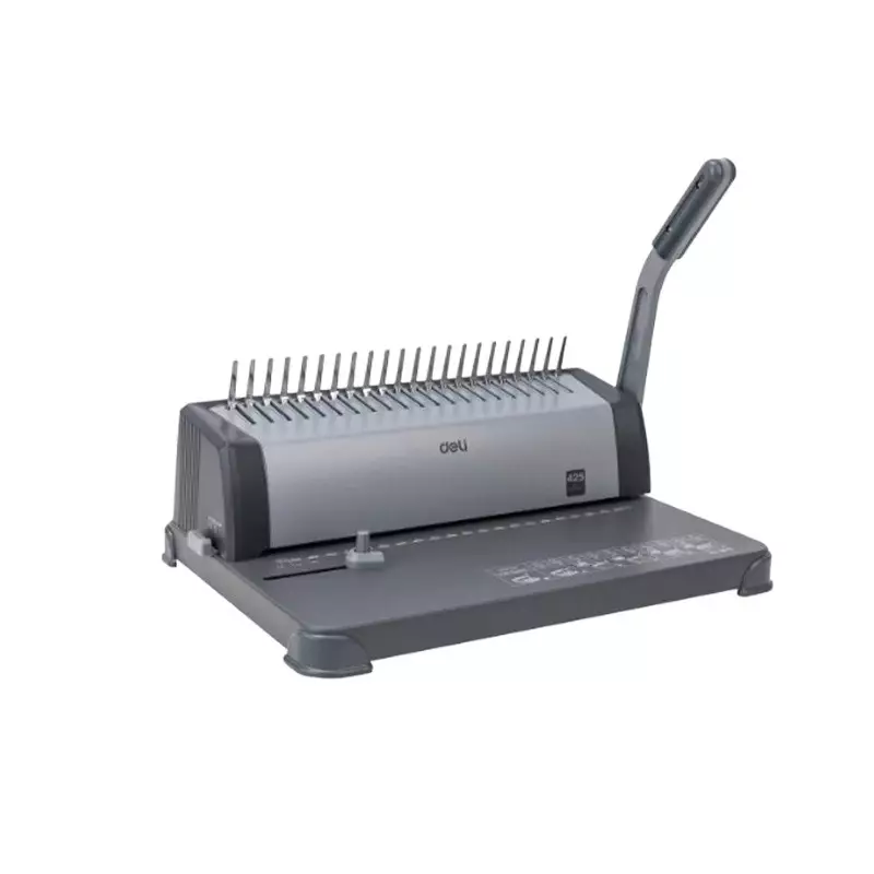 Deli E3872 Steel Spiral Binding Machine-2