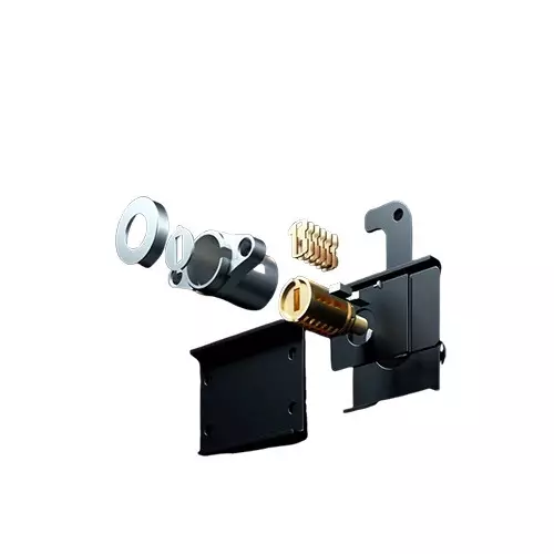 Deli-ET595 Fingerprint Password Safe Box-gallery-4