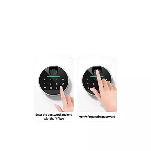 Deli ET635 Fingerprint Password Safe Box-3