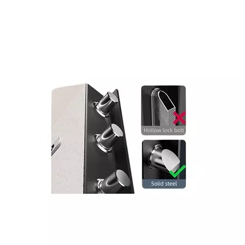 Deli ET631 Fingerprint Password Safe Box (Black)-2
