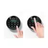 Deli ET634 Fingerprint Password Safe Box (White)-2