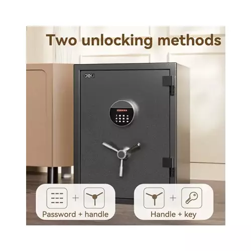 Deli ET600 Fireproof Digital Safe Box-2