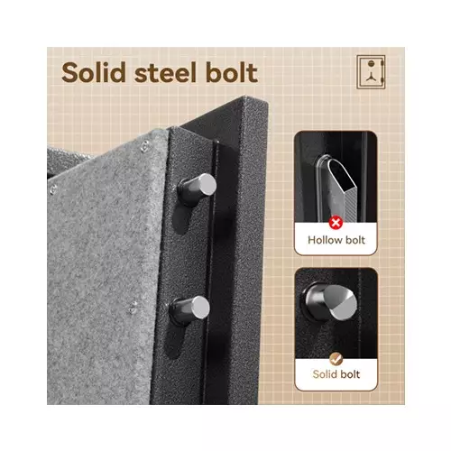 Deli ET602 Fireproof Digital Safe Box-gallery-5