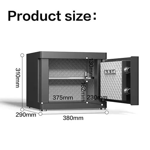Deli ET592 Automatic Door Digital Safe Box-gallery-5