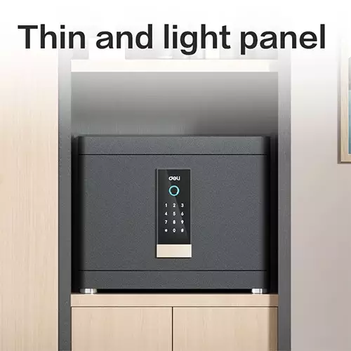 Deli ET592 Automatic Door Digital Safe Box-3