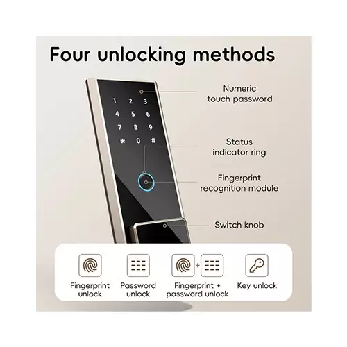 Deli ET596 Fingerprint Password Safe Box-gallery-1