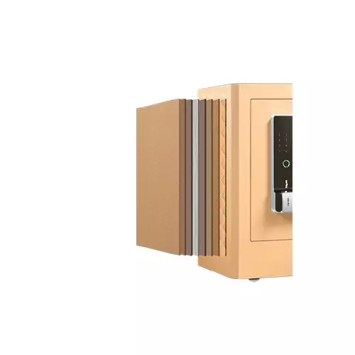 Deli 4116G Fingerprint & Digital Safe Box with Locker-gallery-3
