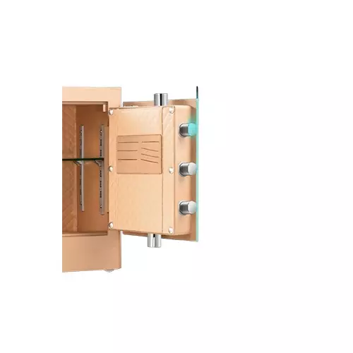 Deli 4117G Fingerprint & Digital Safe Box with Locker-gallery-2