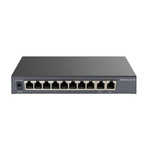 MERCUSYS MS110GMP 10-Port Gigabit Desktop Switch with 8-Port PoE+ - 1