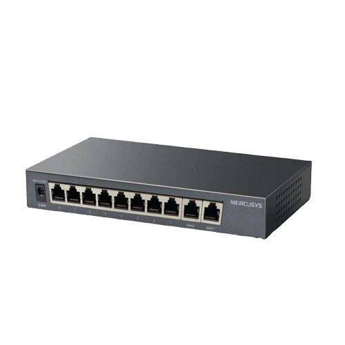 MERCUSYS MS110GMP 10-Port Gigabit Desktop Switch with 8-Port PoE+ - 2