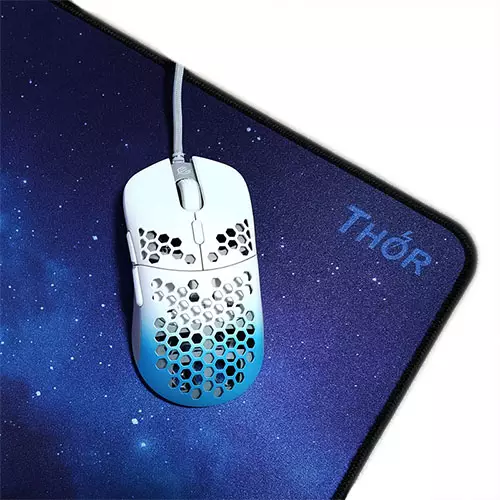 X-raypad Galaxy Thor XL Fast Speed Cloth Gaming Mouse Pad (Galaxy Blue)-gallery-1