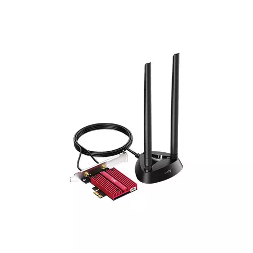 Cudy WE4000 AX5400 Wi-Fi 6E Bluetooth 5.3 PCI-E Adapter