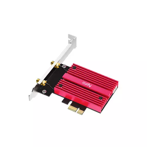Cudy WE4000 AX5400 Wi-Fi 6E Bluetooth 5.3 PCI-E Adapter-gallery-2