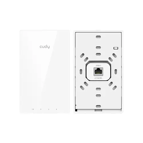 Cudy AP3000 Wall AX3000 Dual Band Wall-Plate Gigabit Wi-Fi 6 Access Point-gallery-1