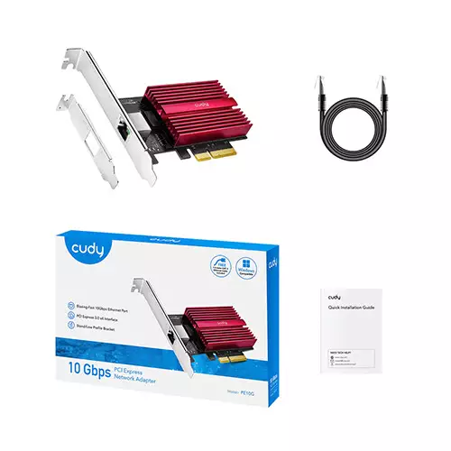 Cudy PE10G 10 Gbps PCI-E Ethernet Adapter-gallery-2