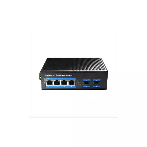 Cudy IG1004S2P 4-Port Gigabit Industrial PoE Switch with 2 SFP Slots