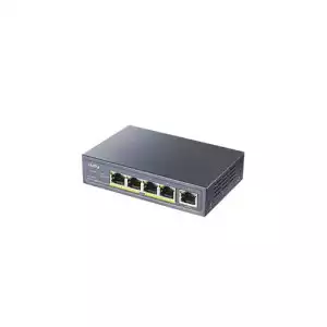 CUDY GS1005P- 4-Port Gigabit PoE+ Switch with 1×Gigabit Uplink Port