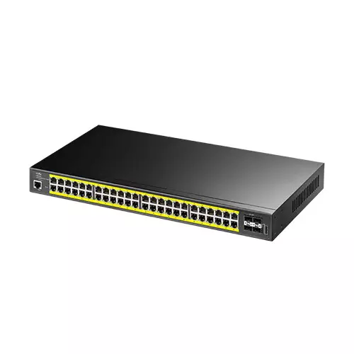Cudy GS2048PS4 48 Port Gigabit PoE+ L2 Managed Network Switch-gallery-1