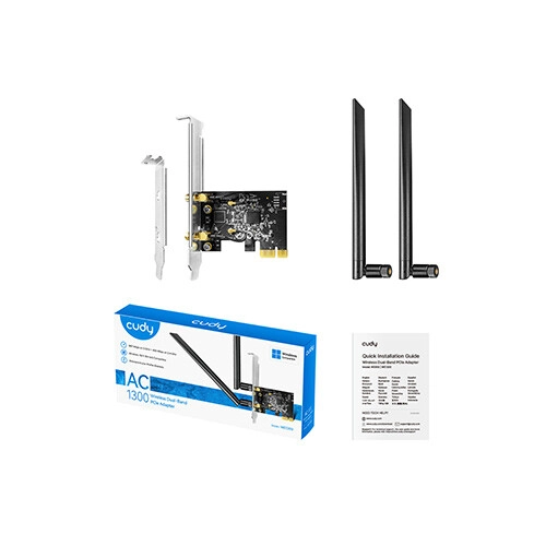 Cudy WE1300 AC1300 Wireless Dual-Band PCI-E Adapter-gallery-2