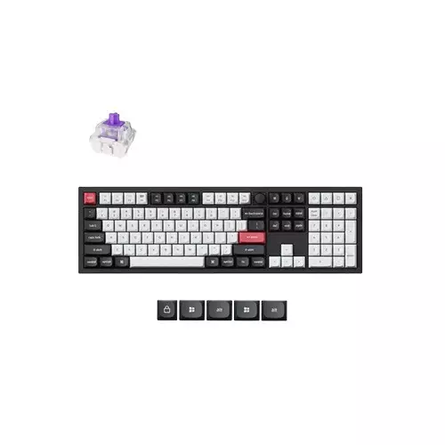 Keychron Q6 HE QMK 109 key Wireless Custom Keyboard