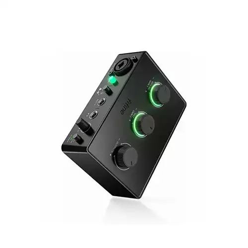 FIFINE SC1 48V Phantom Power & 50dB Gain USB Audio Interface