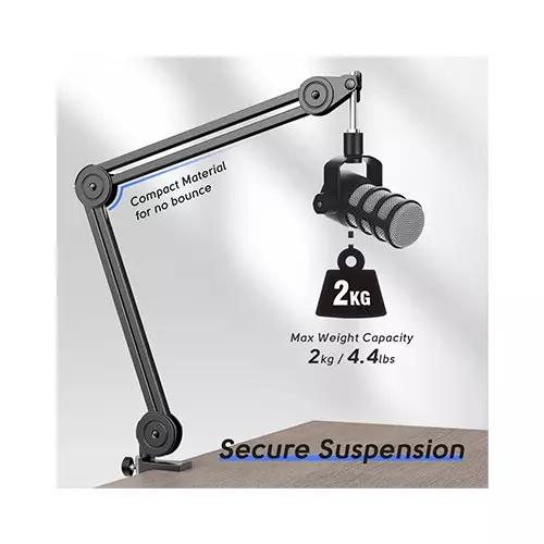 FIFINE BM63 15.5 Inch Boom Microphone Arm Stand - 2