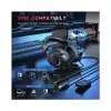 FIFINE AmpliGame H9 3.5mm 7.1 Surround Sound Headset with USB Control Box (Black)-3