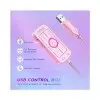 FIFINE AmpliGame H9 3.5mm 7.1 Surround Sound Headset with USB Control Box (Pink)-4