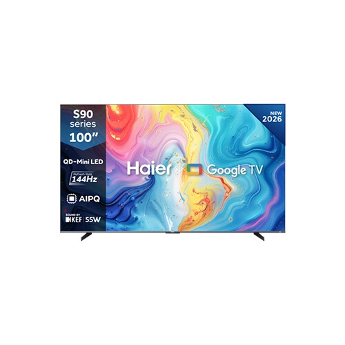 Haier H100S90FUX 100 Inch 4K UHD QD-Mini LED Smart Google TV