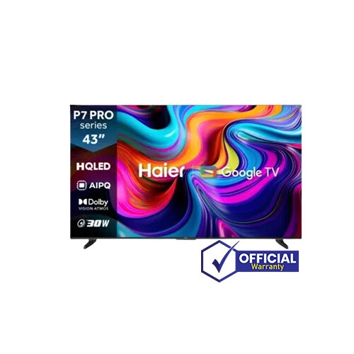 Haier 43P7 PRO 43 Inch HQLED 4K Smart Google TV