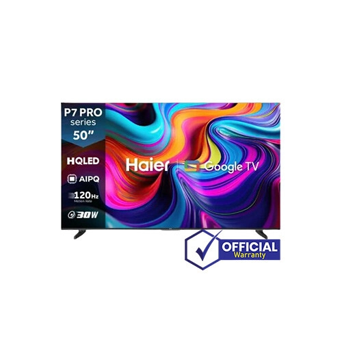 Haier 50P7 PRO 50 Inch HQLED 4K Smart Google TV
