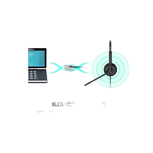 Yealink YHS34 Mono Headset - 1
